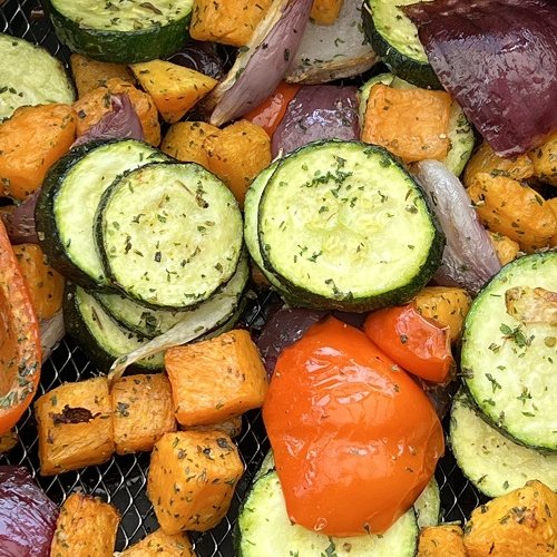 Air Fryer Mediterranean Vegetables