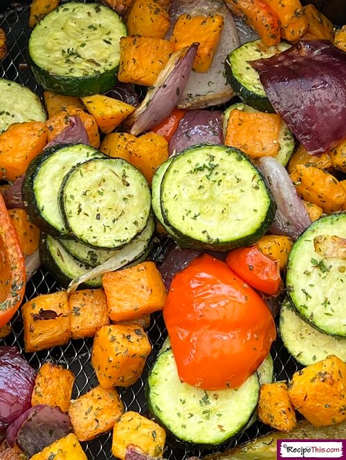 Air Fryer Mediterranean Vegetables