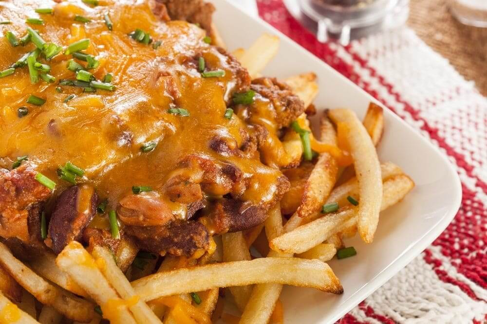 Welcome to my Air Fryer Messy Sloppy Joes Cheesy Fries recipe.