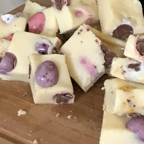 Air Fryer Mini Egg Fudge