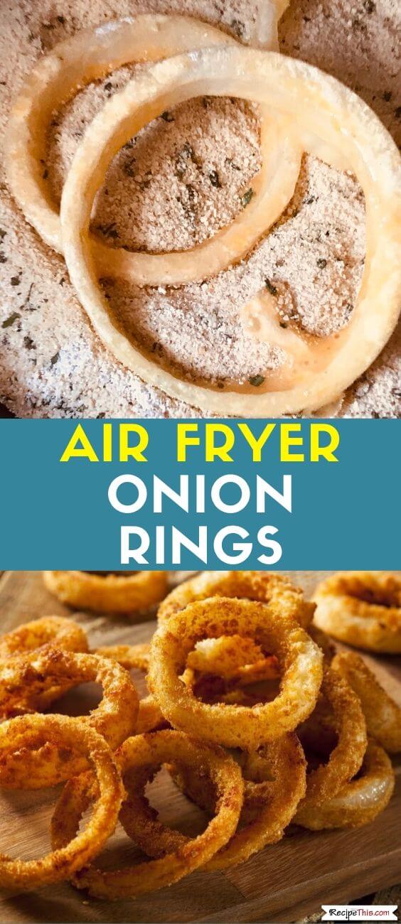 Recipe This Flourless Air Fryer Onion Rings