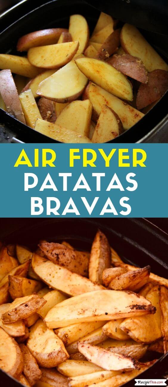 Recipe This Air Fryer Spanish Spicy Potatoes (Patatas Bravas)