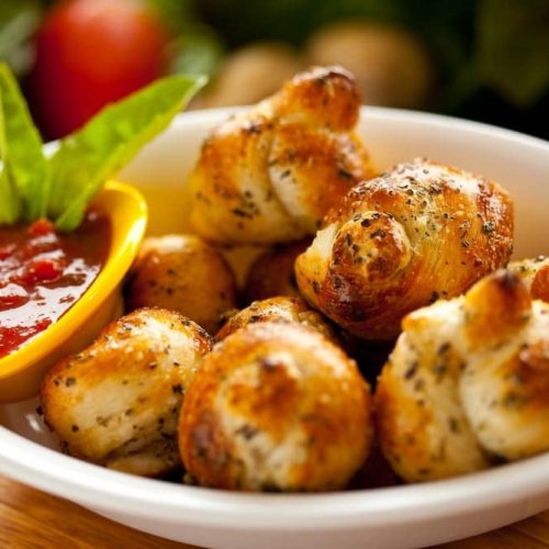 Air Fryer Pizza Dough Balls