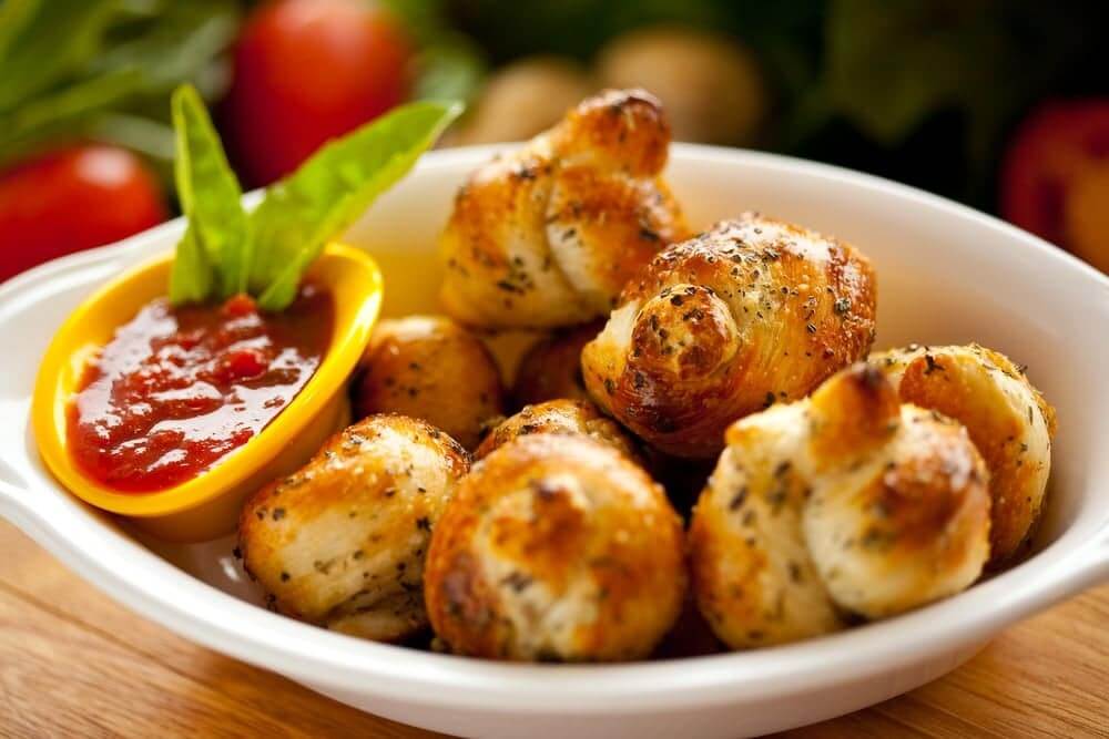 Air Fryer Pizza Dough Balls