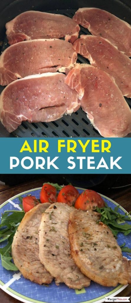 Air Fryer Pork Steak Recipe