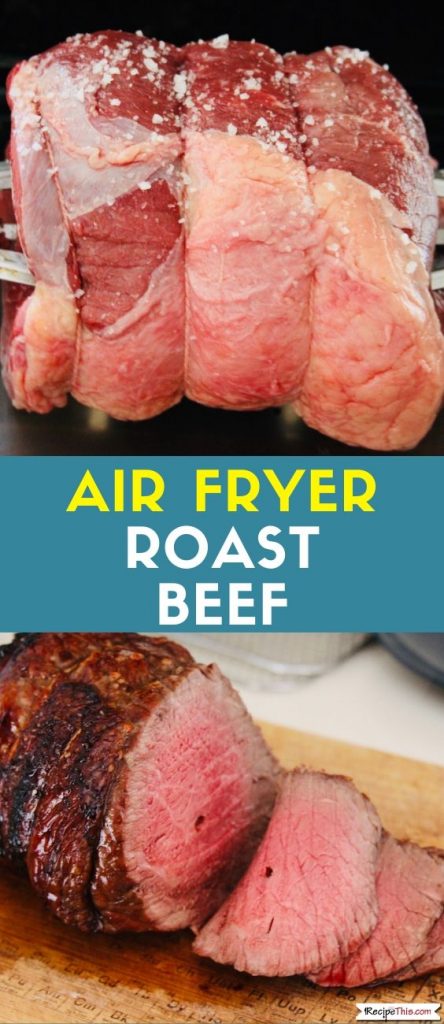 Air Fryer Roast Beef Recipe