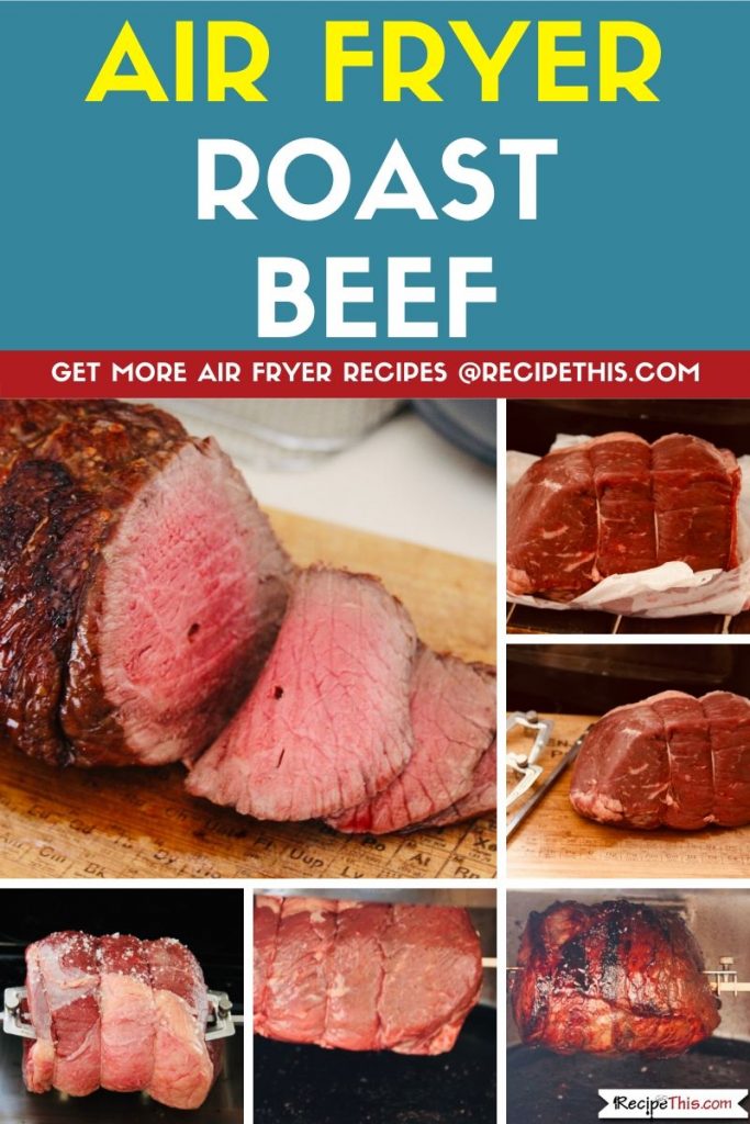 Air Fryer Roast Beef step by step