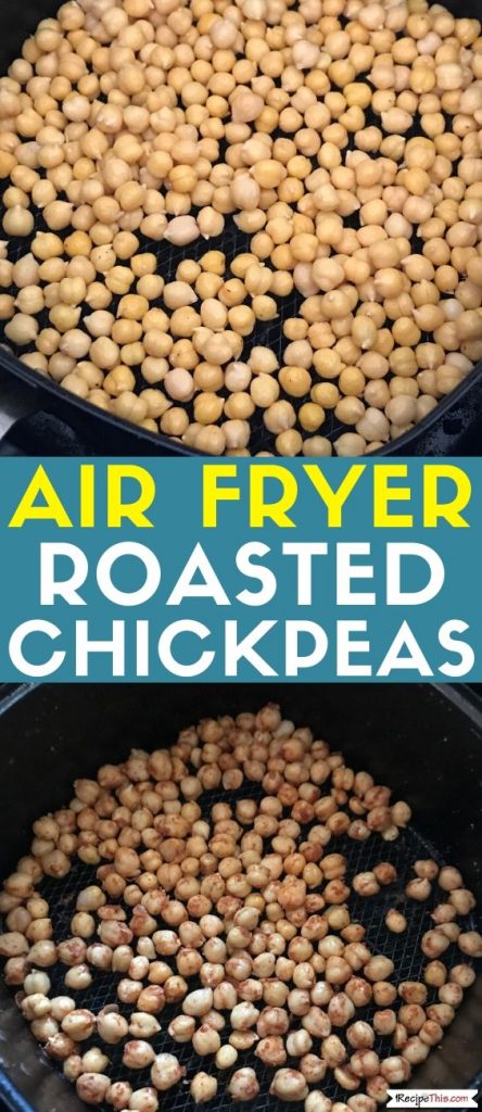 Air Fryer Roasted Chickpeas recipe