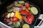 Air Fryer Roasted Mediterranean Vegetables