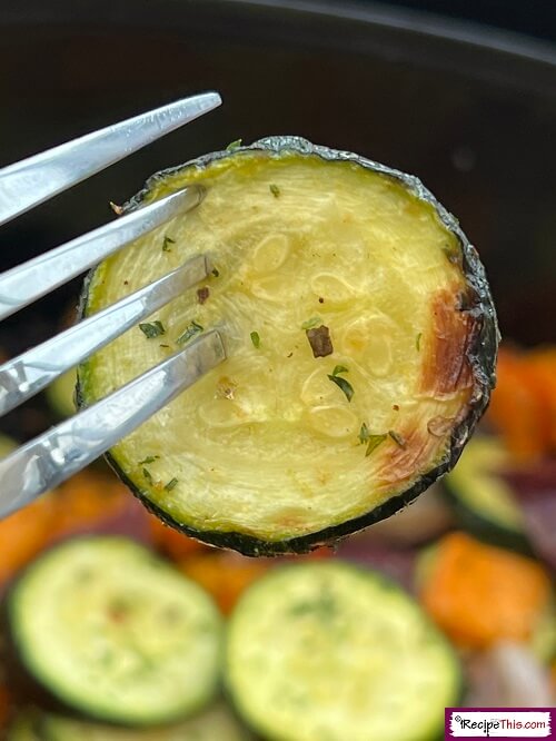 Air Fryer Roasted Zucchini