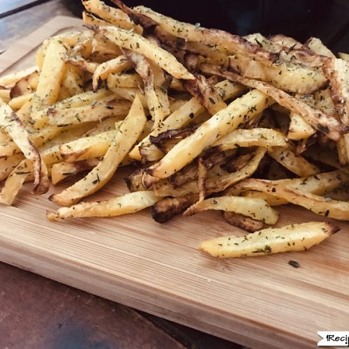 Air Fryer Rutabaga Fries