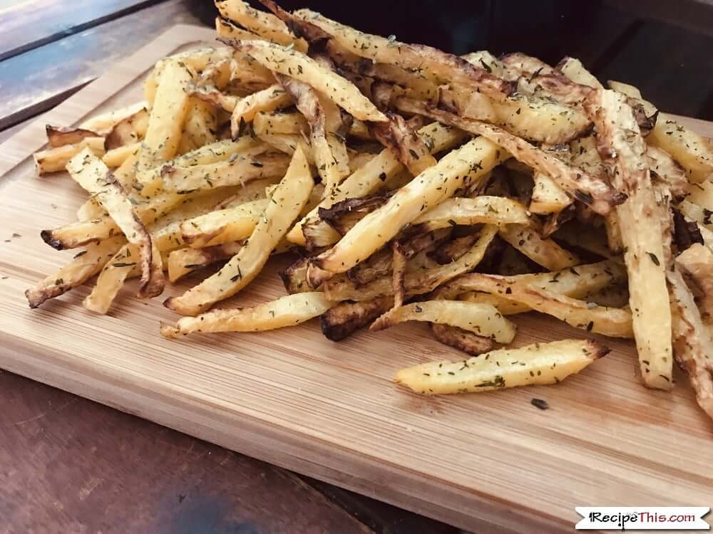 Air Fryer Rutabaga Fries