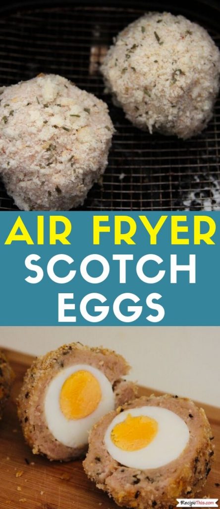 Air Fryer Scotch Eggs recipe