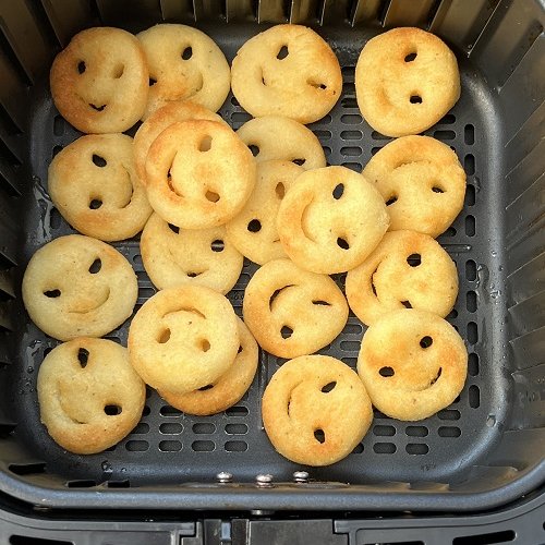 Air Fryer Smiley Face Fries