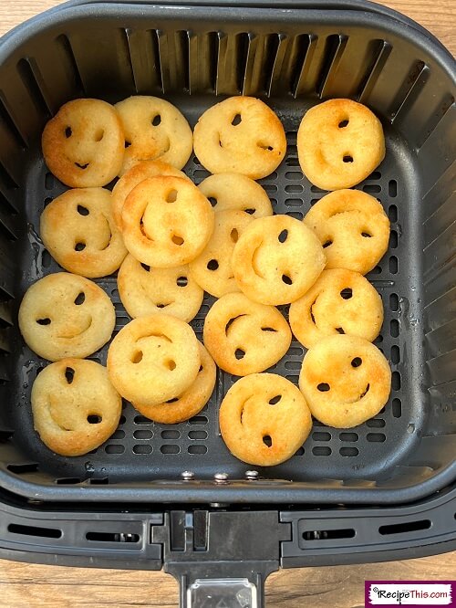 Air Fryer Smiley Face Fries