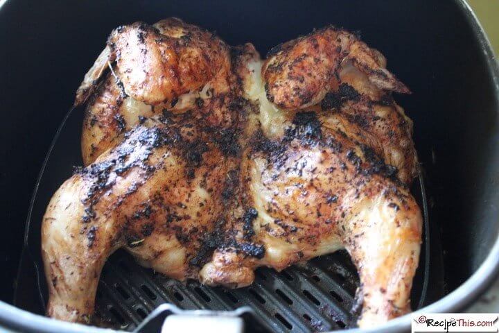 Air Fryer Spatchcock Chicken (Butterflied Chicken)