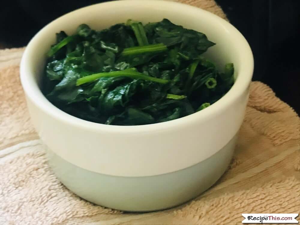 Air Fryer Spinach