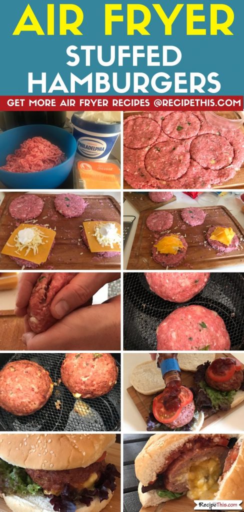 Air Fryer Hamburgers (Tender & Juicy) - Spend With Pennies