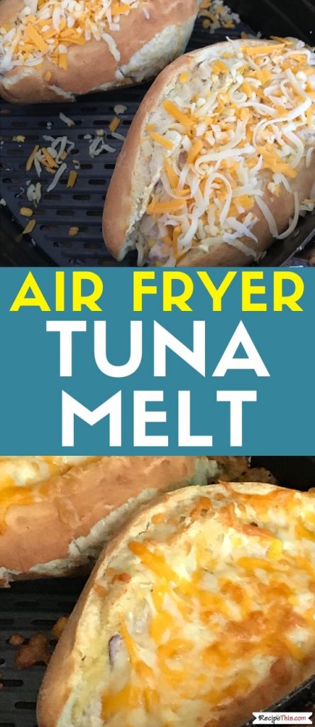 Air Fryer Tuna Melt recipe