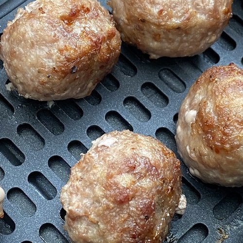 Air Fryer Turkey Meatballs