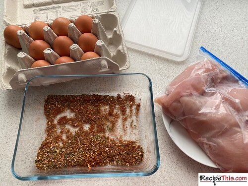 Air Fryer Unbreaded Chicken Tenders Ingredients