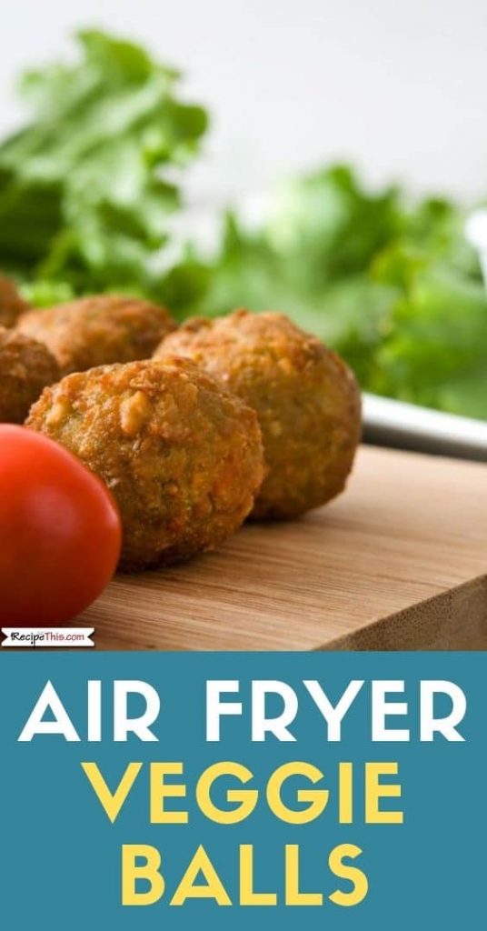 Vegan Veggie Balls In The Air Fryer