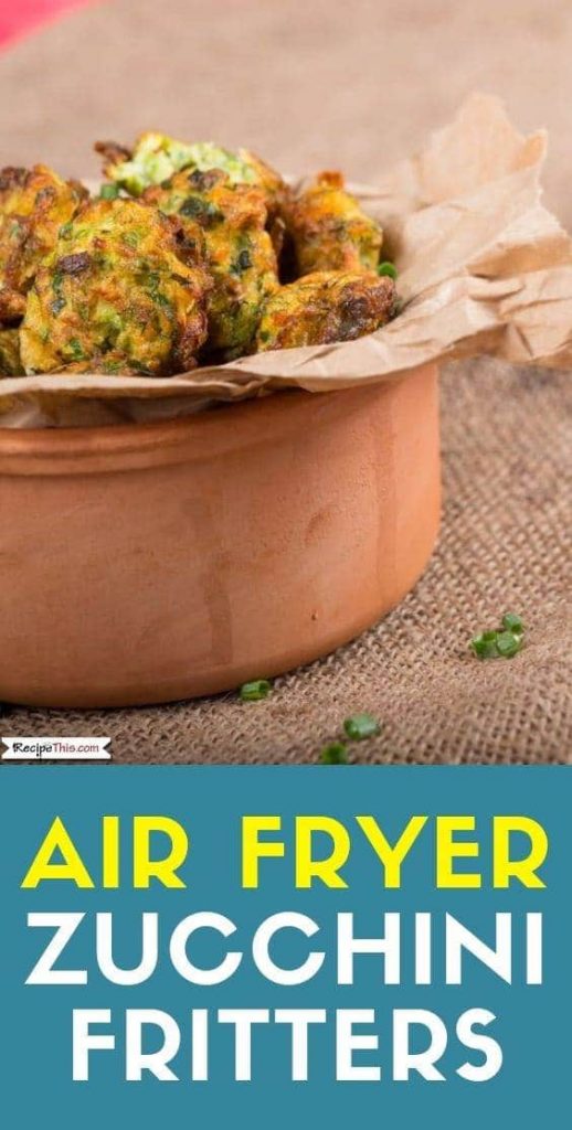 Air Fryer Zucchini Fritters Recipes