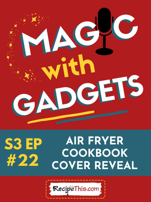 Air Fryer Cookbook Cover Reveal