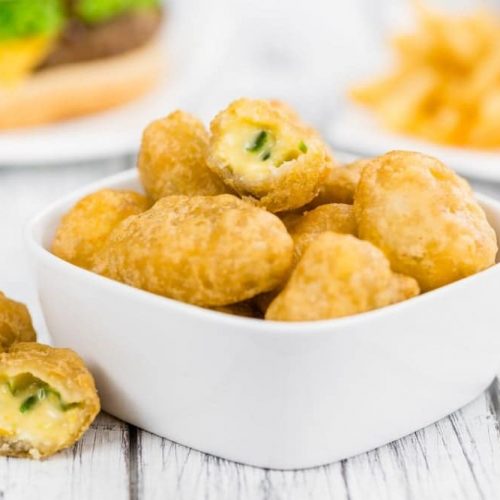 Airfryer Cheese & Onion Nuggets Recipe.