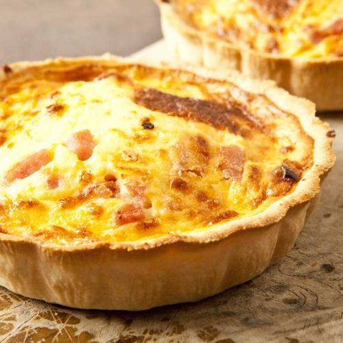 Welcome to our ham and cheese quiche in the Airfryer