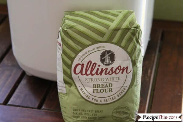 Allinson bread flour in the bread maker