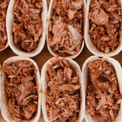 Asian Pulled Pork Tacos In The Slow Cooker