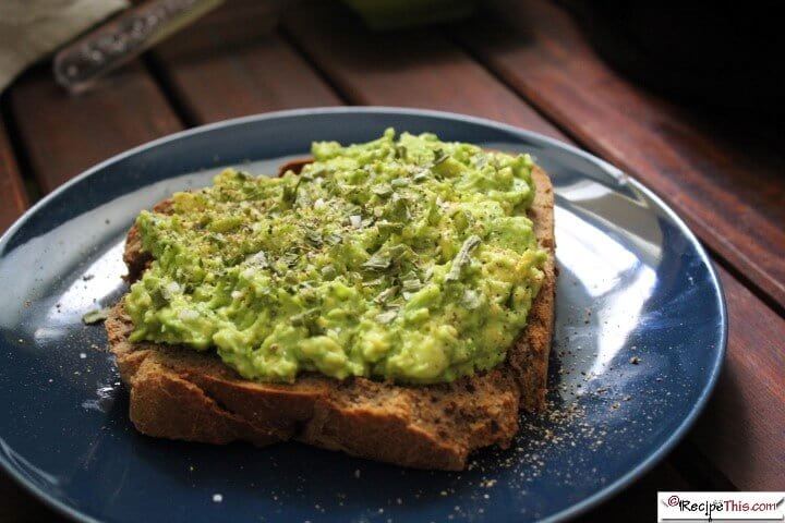 Avocado On Toast In The Air Fryer