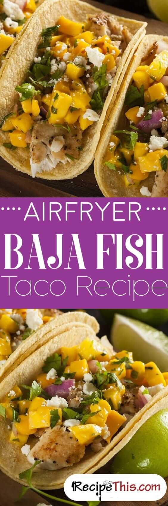 Baja Fish Taco Recipe