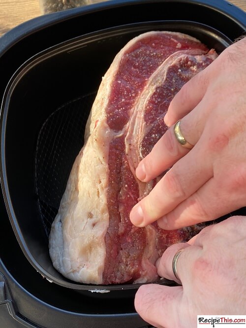 Air Fryer Prime Rib Roast Beef Story – The Sassy Foodie