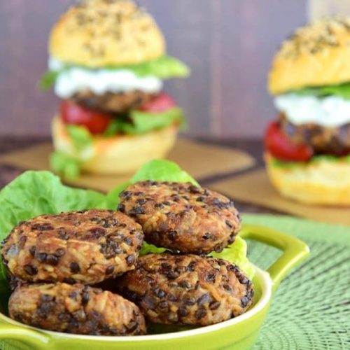 Welcome to my Best Ever Airfryer Vegan Lentil Burgers