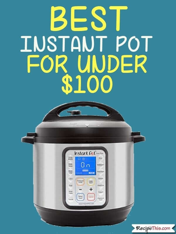 Best Instant Pot For Under $100
