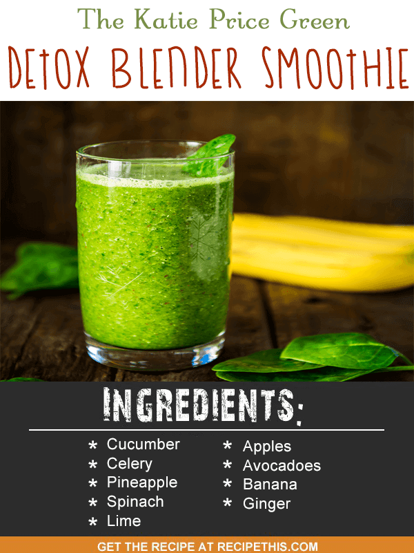detox smoothie lunch