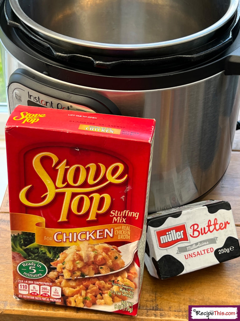 Recipe This, Instant Pot Stuffing From A Box, Recipe