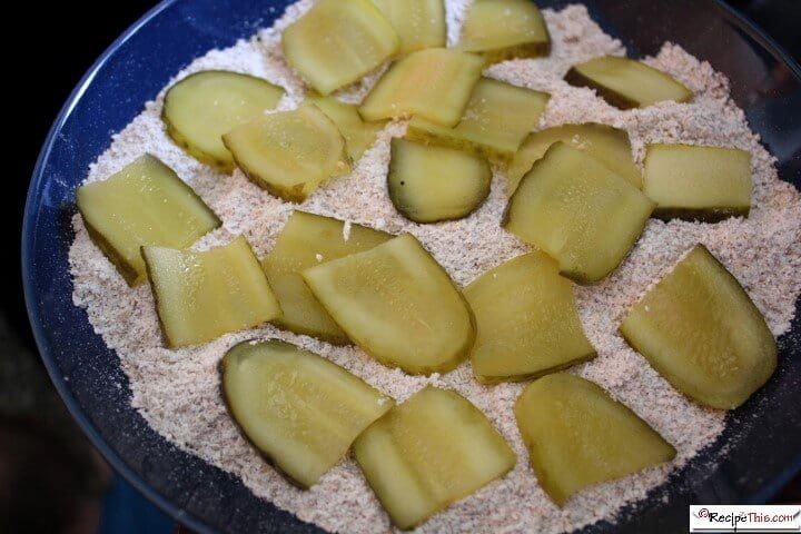 Breaded Dill Pickle Chips In The Air Fryer