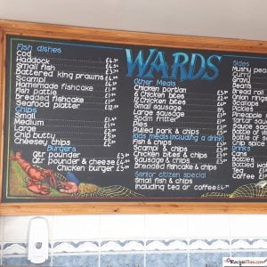 British Fish & Chips At Ward’s in Bridlington