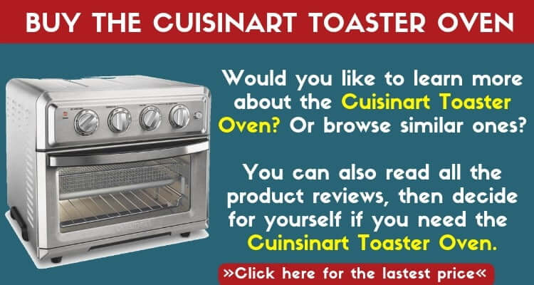 Buy The Cuisinart Toaster Oven at recipethis.com