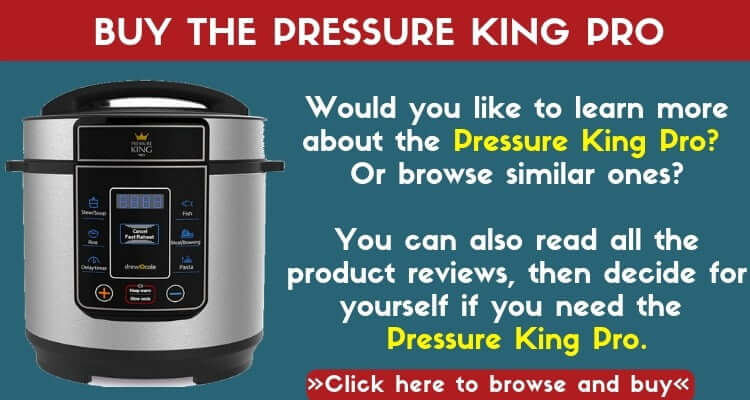Buy The Pressure King Pro at recipethis.com