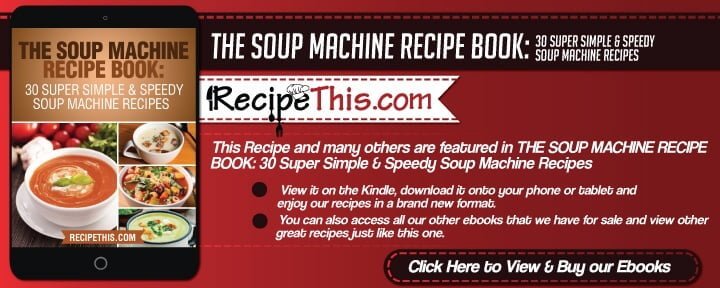 Soup Mate Pro Recipe Book Pdf