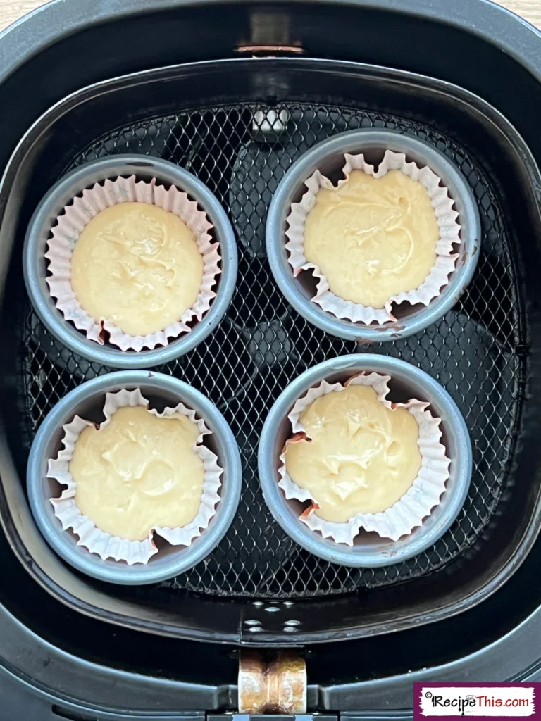 Can I Use Paper Cupcake Liners In Air Fryer
