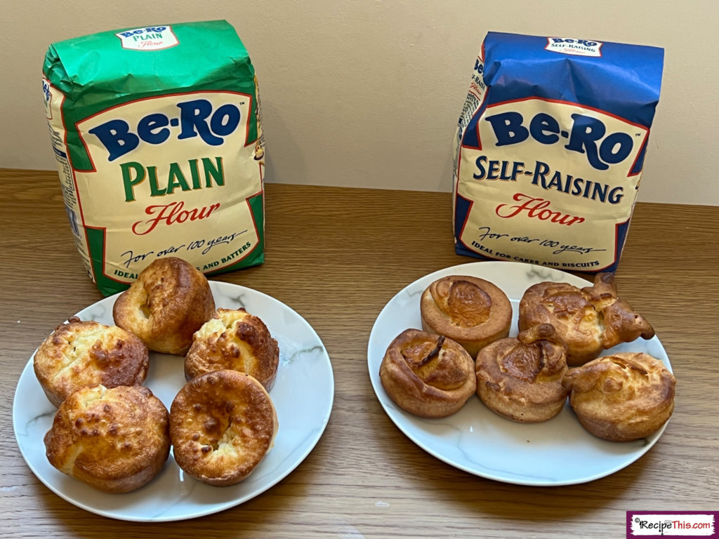 Can I Use Self Raising Flour Instead Of Plain For Yorkshire Puddings