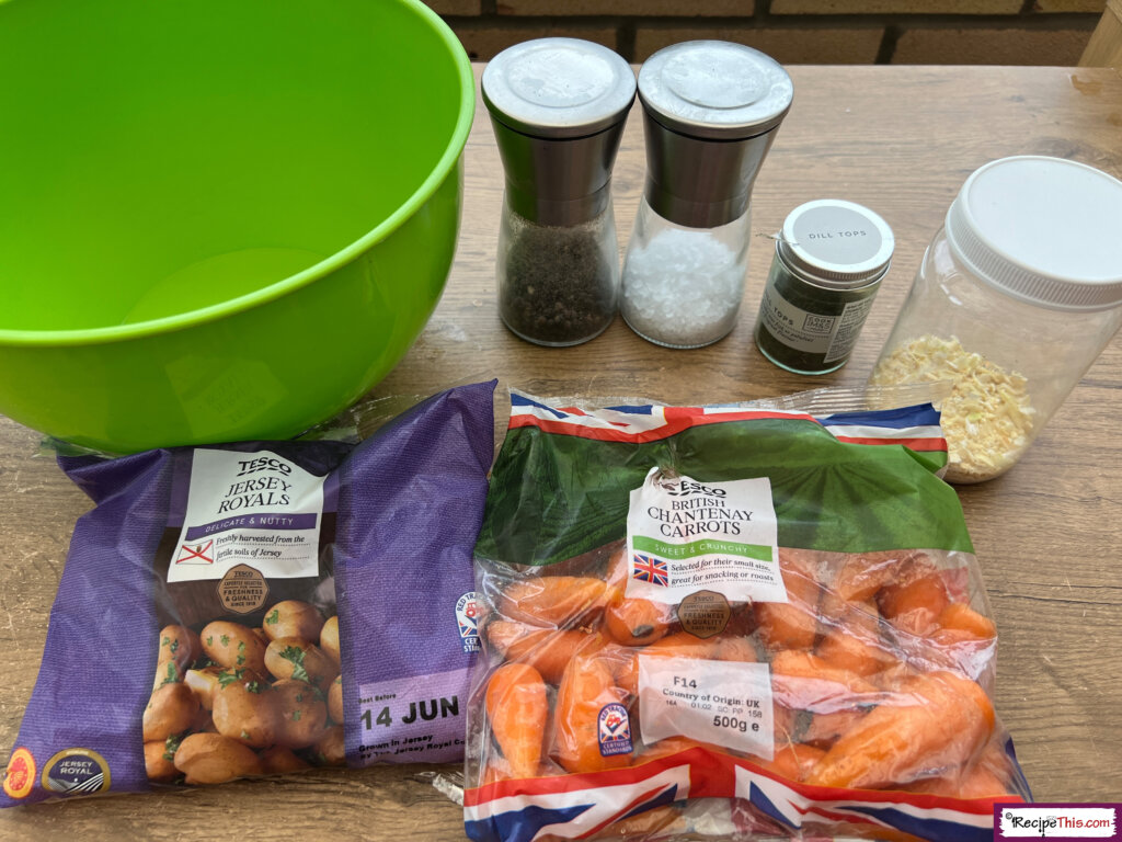 Carrots And Potatoes Instant Pot Ingredients