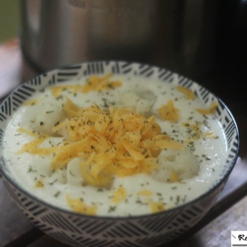 Cauliflower Cheese Soup In The Soup Maker