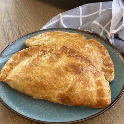 Cheese & Onion Pasty In Air Fryer Recipe