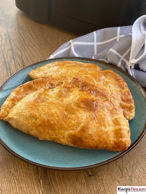 Cheese & Onion Pasty In Air Fryer Recipe